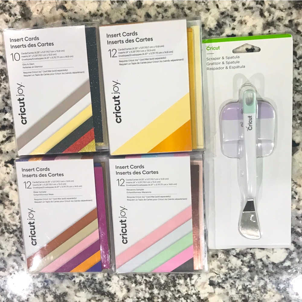 Cricut Joy Insert Cards Tools Scraper Spatula